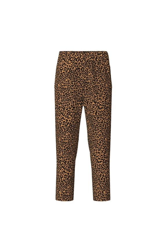 Leopard Print Teenagers' Pajama Pants Long Sleep Pants Soft Elastic Waist Pajama Bottoms Elastic waist with 2 Pockets 5-16 Years-XS(5-6)