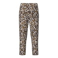 thumbnail image 1 of Xecao Leopard Print Teenagers' Pajama Pants Long Sleep Pants Soft Elastic Waist Pajama Bottoms Elastic waist with 2 Pockets 5-16 Years-XS(5-6), 1 of 6