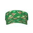 thumbnail image 1 of Xecao Leopard Print for Adult Sun Cap offers versatile sun protection with adjustable Velcro for a secure fit., 1 of 8