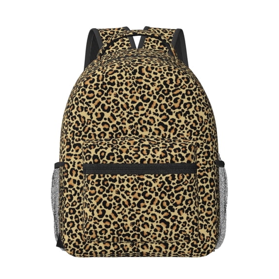Xecao Leopard2 Travel Backpack: A spacious, stylish computer backpack ideal for men and women, perfect for college, school, or daily travels
