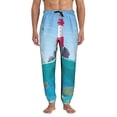 thumbnail image 1 of Xecao Lighthouse Sea Port Print Active Tech Joggers for Men, Mens Sweatpants Lounge Pants with Pockets-X-Large, 1 of 5
