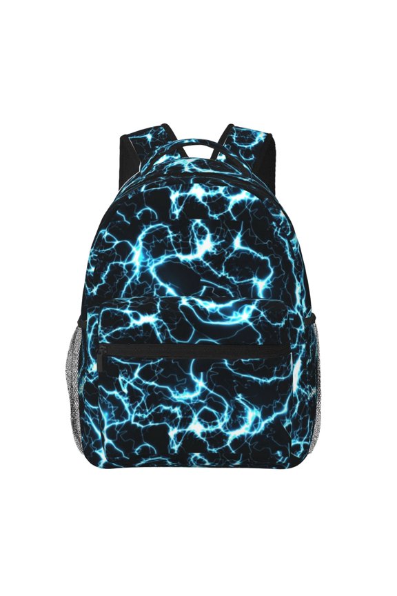Lightning Backpack, a stylish and functional choice for both men and women, is the perfect basic bookbag for college, work, or travel