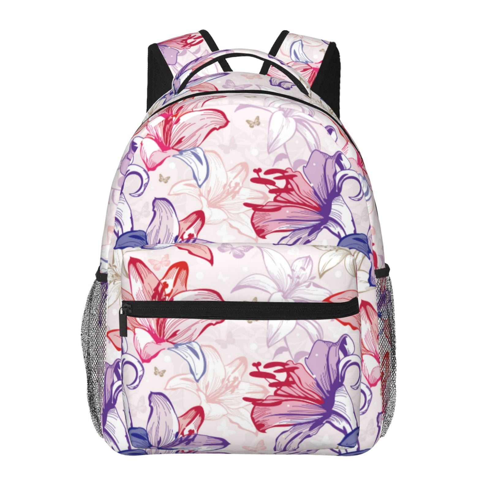 Xecao Lilies Flowers Backpack, a stylish and functional choice for both ...