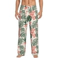 thumbnail image 1 of Xecao Lilies Flowers Men's Straight Lounge Pajama Pants: The Ultimate in Comfortable Sleepwear, 1 of 9