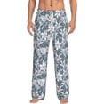 thumbnail image 1 of Xecao Lilies Flowers Men's Straight Lounge Pajama Pants: The Ultimate in Comfortable Sleepwear, 1 of 9