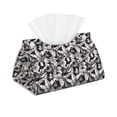 thumbnail image 1 of Xecao Lilies Flowers Print Tissue Box Cover,Modern PVC Leather Square Tissue Box Holder for Creative Decorative, 1 of 7
