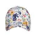 thumbnail image 1 of Xecao Lilies Flowers for Baseball Cap: Unisex, crafted from classic polyester twill fabric, featuring a soft unconstructed design, 1 of 9
