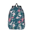 thumbnail image 1 of Xecao Lilies Flowers for Canvas College Laptop Backpack, Durable Rucksack Travel Notebook Bag School Backpack Book Bag for Men Women, 1 of 1