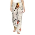 thumbnail image 1 of Xecao Little Birds Women's Straight Lounge Pajama Pants: The Epitome of Relaxed Sleepwear, 1 of 9