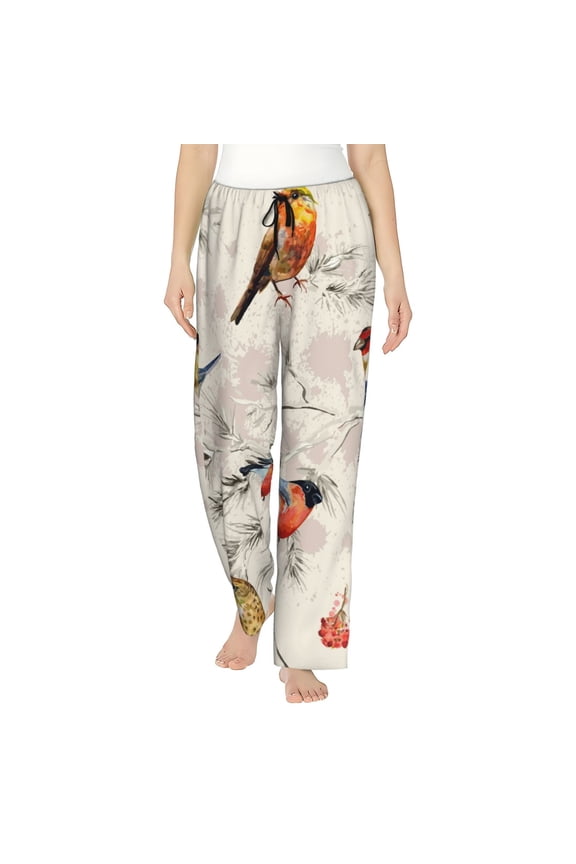 Little Birds Women's Straight Lounge Pajama Pants: The Epitome of Relaxed Sleepwear
