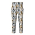thumbnail image 1 of Xecao Llama and Cactus1 Print Teenagers' Pajama Pants Long Sleep Pants Soft Elastic Waist Pajama Bottoms Elastic waist with 2 Pockets 5-16 Years-Large, 1 of 6