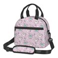 thumbnail image 1 of Xecao Llama Unicorn and Rainbow Print Insulated Lunch Box, Lunch Cags Lunch Bag Featuring An Adjustable Shoulder Strap, 1 of 1