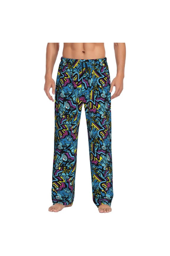 Love Music Men's Straight Lounge Pajama Pants: The Ultimate in Comfortable Sleepwear