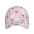 thumbnail image 1 of Xecao Love Rabbit for Baseball Cap: Unisex, crafted from classic polyester twill fabric, featuring a soft unconstructed design, 1 of 9