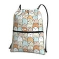 thumbnail image 1 of Xecao Lovely Bear for Drawstring Bags,Pull String Backpack Bags,String Bag Sackpack, 1 of 6