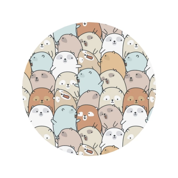 Xecao Lovely Bear for Fridge Magnets - Fun Decorative Refrigerator Magnets, Cute and Soft for Stylish Kitchen Accents