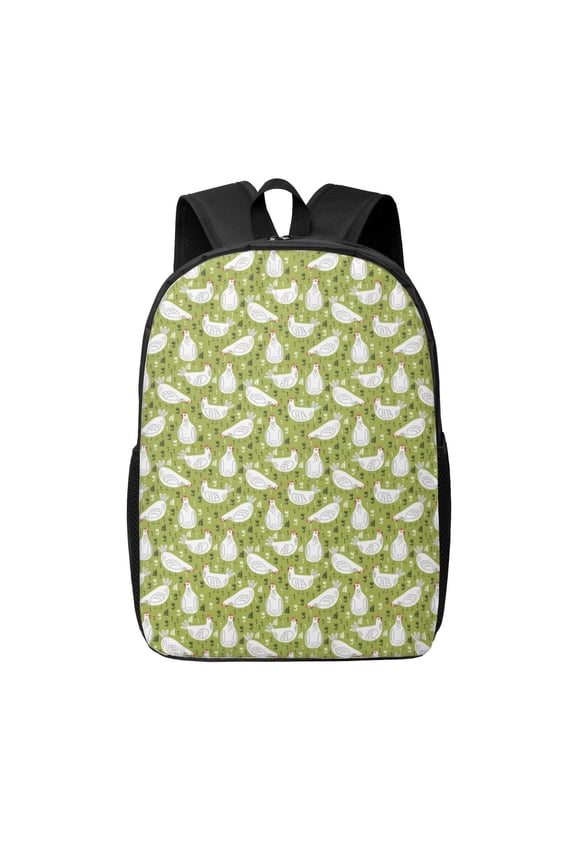 Lovely Chickens print Travel Backpack, Large Computer Backpack for Men Women, College School Rucksack Book Bag