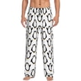 thumbnail image 1 of Xecao Lovely Penguin Men's Straight Lounge Pajama Pants: The Ultimate in Comfortable Sleepwear, 1 of 9