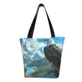 Xecao Majestic Eagle Over Castle for Tote Bag for Women Tote Shoulder