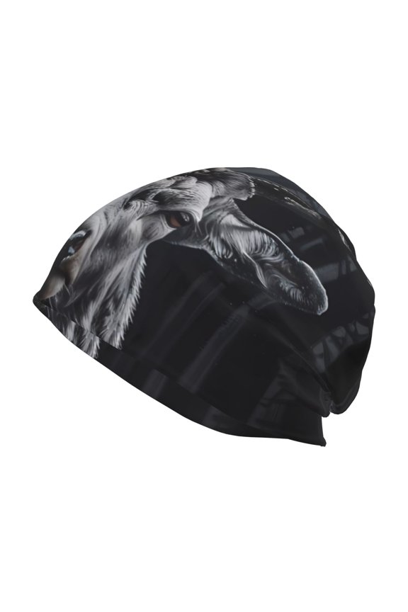 Majestic Forest Stag Print Knit Hat,Winter Beanie for Men Women, Beanie Soft Warm Ski Stocking Cuffed Cap