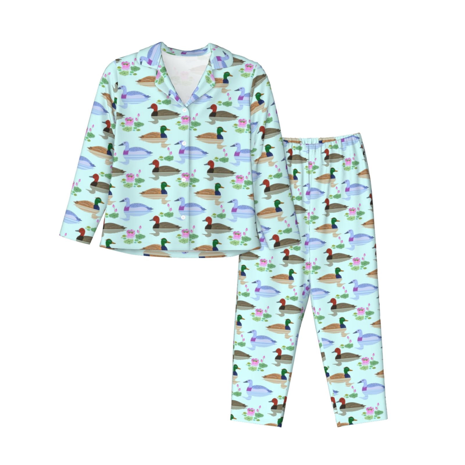 Mallard Duck Zipper Pajamas