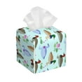 thumbnail image 1 of Xecao Mallard Duck Of Lotus Flowers for Tissue Box Cover Holder Square - Leather Decorative Organizer for Tabletop, Bathroom, Car, Office, 1 of 7