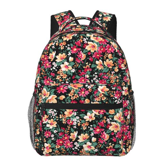 Xecao Many Kind Of Flowers Backpack, a stylish and functional choice for both men and women, is the perfect basic bookbag for college, work, or travel
