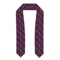 thumbnail image 1 of Xecao Mardi Gra2 Print Graduation Shawl Stole Honor Stole Adult 72" Academic Commencements, 1 of 7