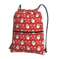 thumbnail image 1 of Xecao Merry Christmas Santa Claus A for Drawstring Bags,Pull String Backpack Bags,String Bag Sackpack, 1 of 6