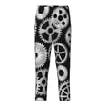 thumbnail image 1 of Xecao Metallic Gears Print Teenagers' Pajama Pants Long Sleep Pants Soft Elastic Waist Pajama Bottoms Elastic waist with 2 Pockets 5-16 Years-Medium, 1 of 6