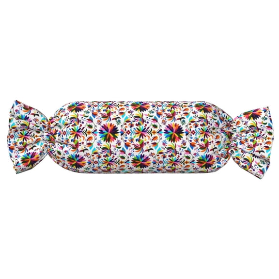 Xecao Mexican Bright Style Print+Candy-Inspired Plush Pillow for Men Women Suitable for Beds, Sofas, Game Rooms Drawstring Closure