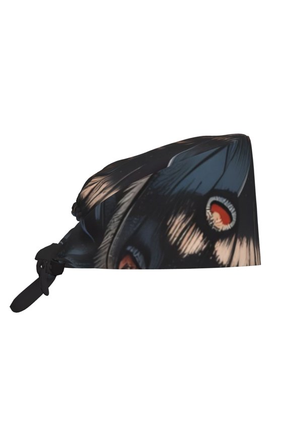 Midnight Butterfly Floral Dream Print Men Women Adjustable Working Cap with Button Unisex Hats Sweatband
