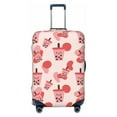 thumbnail image 1 of Xecao Milk Tea print Elastic Luggage Cover, with double-sided print , is perfect for travel, business, and daily use, 1 of 9