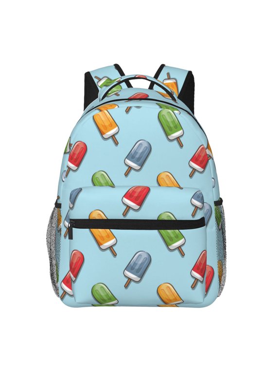 Modern Ice Cream Backpack, a stylish and functional choice for both men and women, is the perfect basic bookbag for college, work, or travel