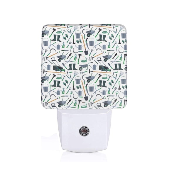 Xecao Modern Industry for Night Light - a Wall-mounted LED Fixture with A Dusk-to-dawn Sensor, Ideal for Bedrooms, Bathrooms, Hallways, and Kitchens-US