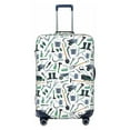 thumbnail image 1 of Xecao Modern Industry print Elastic Luggage Cover, with double-sided print , is perfect for travel, business, and daily use, 1 of 9