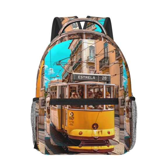 Xecao Modern Urban Monkey Travel Backpack: A spacious, stylish computer backpack ideal for men and women, perfect for college, school, or daily travels