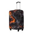 thumbnail image 1 of Xecao Molten Lava Abstract Flow Print Elastic Luggage Cover, Double-sided Print , Perfect for Travel, Business, and Daily Use (Suitcase Not Included)-Large, 1 of 7
