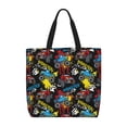 thumbnail image 1 of Xecao Monster Car for Tote Bag: spacious with inner pockets, ideal for work, shopping, or travel., 1 of 9