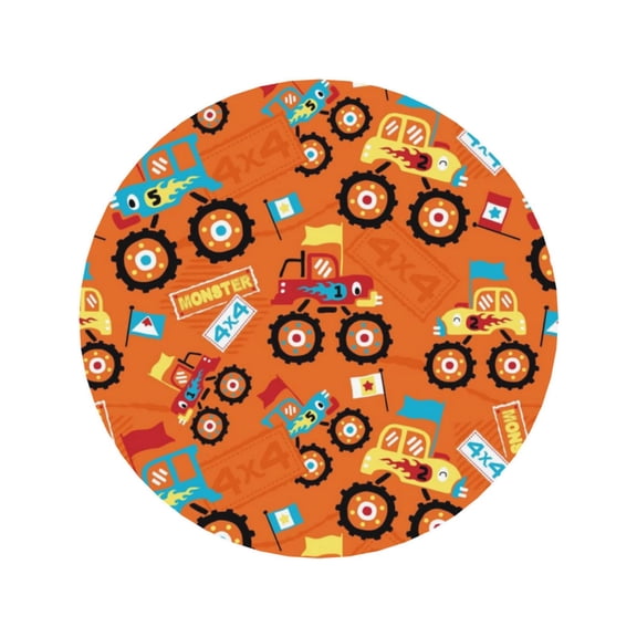 Xecao Monster Truck,Truck Cartoon for Fridge Magnets - Fun Decorative Refrigerator Magnets, Cute and Soft for Stylish Kitchen Accents