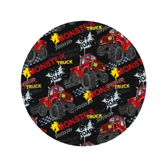 Xecao Monster Truck for Fridge Magnets - Fun Decorative Refrigerator Magnets, Cute and Soft for Stylish Kitchen Accents