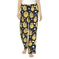 thumbnail image 1 of Xecao Moon Bear Women's Straight Lounge Pajama Pants: The Epitome of Relaxed Sleepwear, 1 of 9