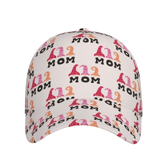 Xecao Mothers Day for Baseball Cap: Unisex, crafted from classic polyester twill fabric, featuring a soft unconstructed design