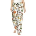 thumbnail image 1 of Xecao Mushrooms Women's Straight Lounge Pajama Pants: The Epitome of Relaxed Sleepwear, 1 of 9
