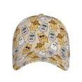 thumbnail image 1 of Xecao Music Dancing Cat for Baseball Cap: Unisex, crafted from classic polyester twill fabric, featuring a soft unconstructed design, 1 of 5