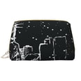 thumbnail image 1 of Xecao New York City1 Print Fashion Makeup PVC Bag Large Capacity Travel Cosmetic Bag for Women Organizer Toiletry Clutch, 1 of 8
