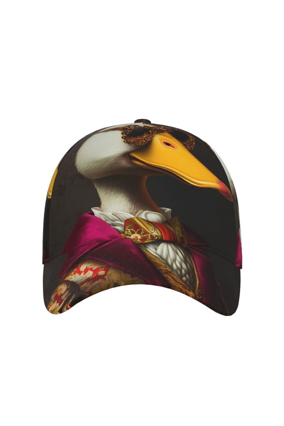 Noble Style Duck for Baseball Cap: Unisex, crafted from classic polyester twill fabric, featuring a soft unconstructed design
