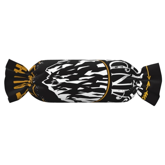 Xecao Not All Those Who Wander Are Lost 1 Print+Candy-Inspired Plush Pillow for Men Women Suitable for Beds, Sofas, Game Rooms Drawstring Closure