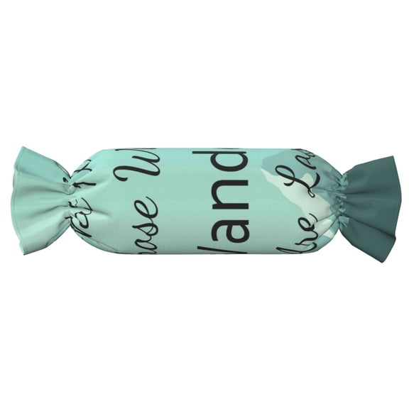 Xecao Not All Those Who Wander Are Lost1 Print+Candy-Inspired Plush Pillow for Men Women Suitable for Beds, Sofas, Game Rooms Drawstring Closure