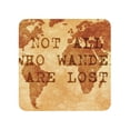 thumbnail image 1 of Xecao Not All Those Who Wander Are Lost2 for Fridge Magnets - Fun Decorative Refrigerator Magnets, Cute and Soft for Stylish Kitchen Accents, 1 of 5